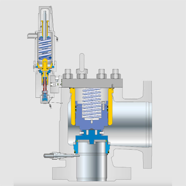 Type 821 High Efficiency Modulate Action Pilot Operated Safety Valve