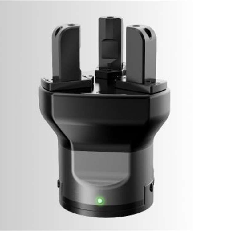 Three Finger Servo Electric Gripper CGC80 With 6 Axis Robot Arm Cobot