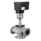 Alloy / Steel Electric Globe Control Valve Compact Structure Without Lining