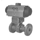 Compact Structure BR26a Pneumatic Flow Control Valve With DN 15 - DN 300 Size