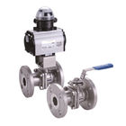 ASME B16.34 Soft Seal Flange Connected Jacketed Ball Valve