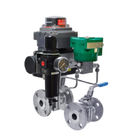 ASME B16.34 Soft Seal Flange Connected Jacketed Ball Valve