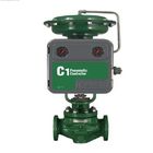 Fisher C1pneumatic and controllers and transmitters with material stainless steel for custom valve
