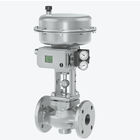 samson 3241 globe control valve of the ANSI 300 pressure class rating and Stainless Steel for valv valv