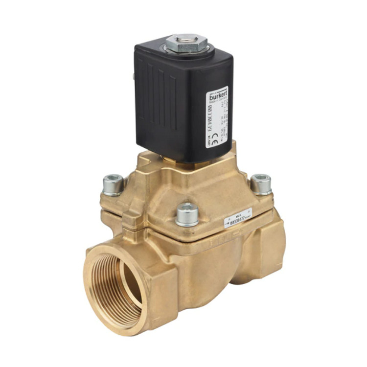 Burket Solenoid Valve 6407 Servo Assisted 2/2 Way Piston Valve