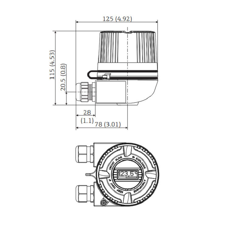 Endress Hauser ITEMP Temperature Transmitter TMT72 TMT162 TMT142B TMT82