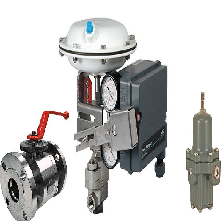 Fisher 3661 Control Valve Positioner Flowserve 67CFR Filter Regulator