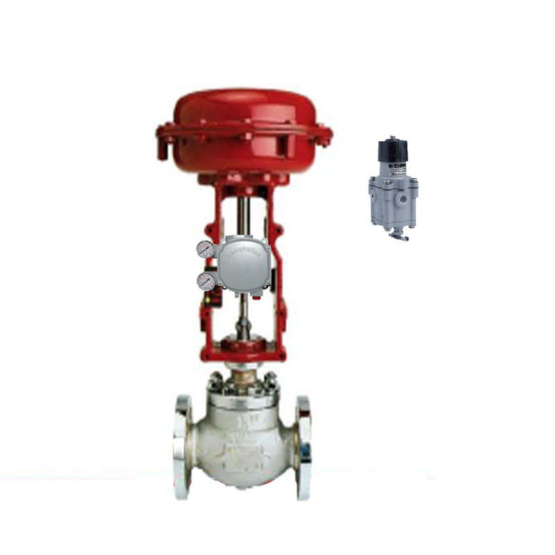 Pneumatic Single Acting Valve Positioner Burkert With Masoneilan SVI