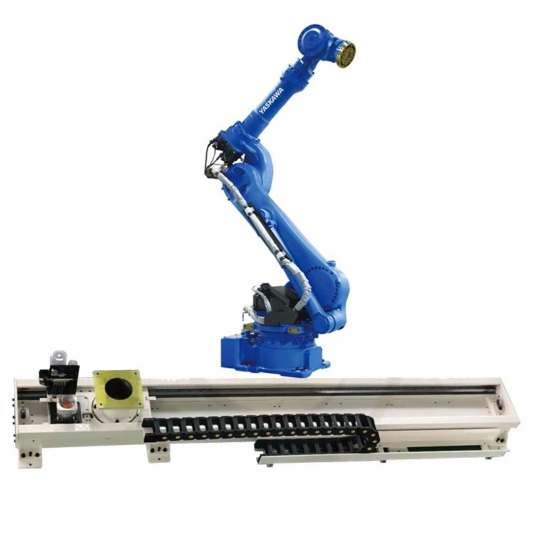 Yaskawa GP225 Robotic Arm 6 Axis With CNGBS Customized Robot Guide Rail