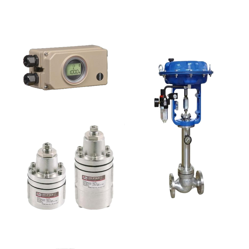 Pneumatic Control Valve With YT400/405/430/435 Lock Up Valves And