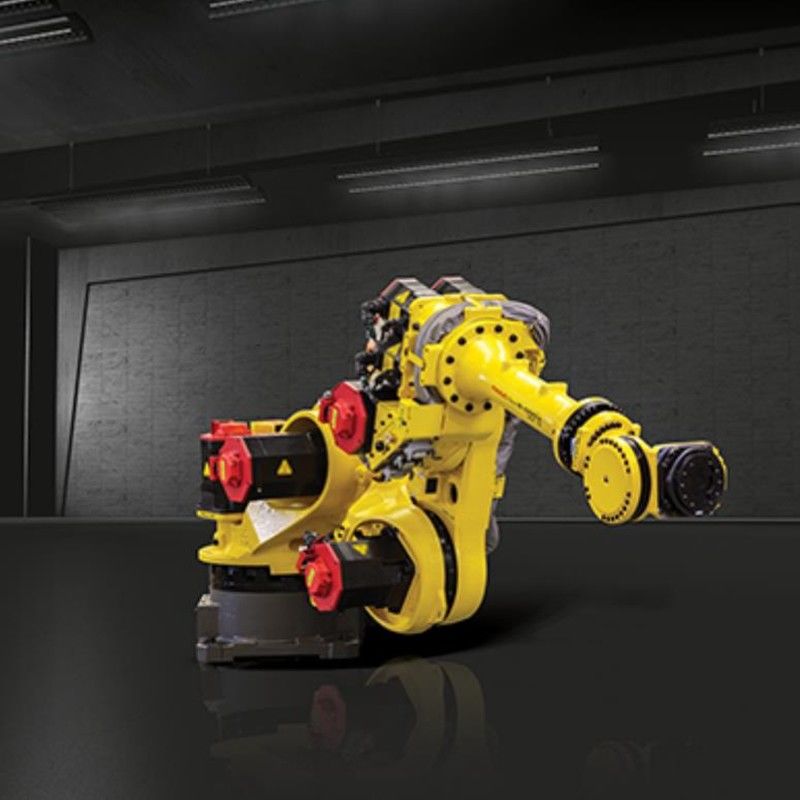 Complex handling robot 7 axis robotic arm R-1000 iA 120F-7B with robot welder