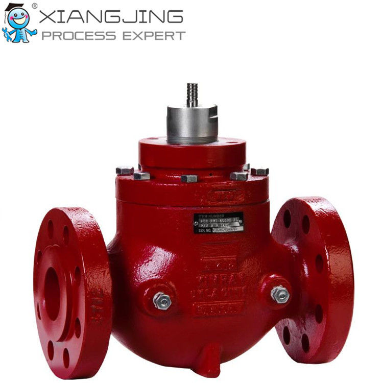 Angle Structure Electric Control Valve Cage Guided EFIBW 2 FMT 600RF PB 2 IV BWKS