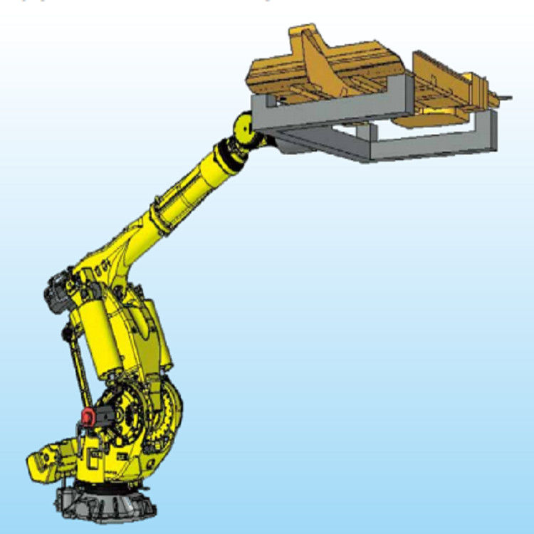 6 Axis 700 Payload Fanuc Spot Welding Robot ± 0.1mm Repeatability Articulated Type