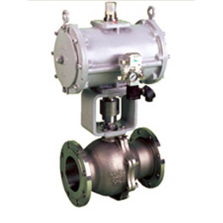 Flanged RF Connection Straight Through Ball Valve 301K Type Fluid Resistance