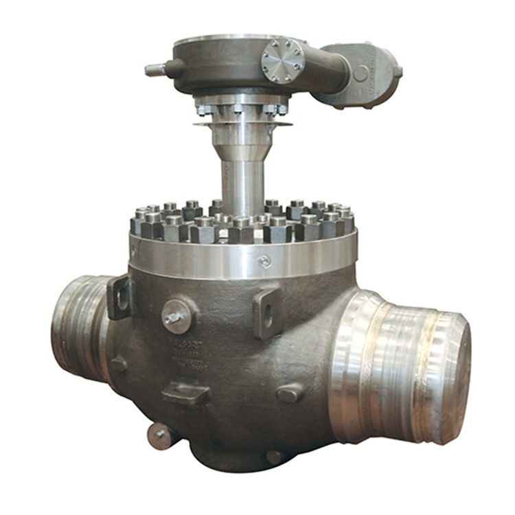 Trunnion Mounted Cryogenic Ball Valve With 3800MD Control Valve Positioner