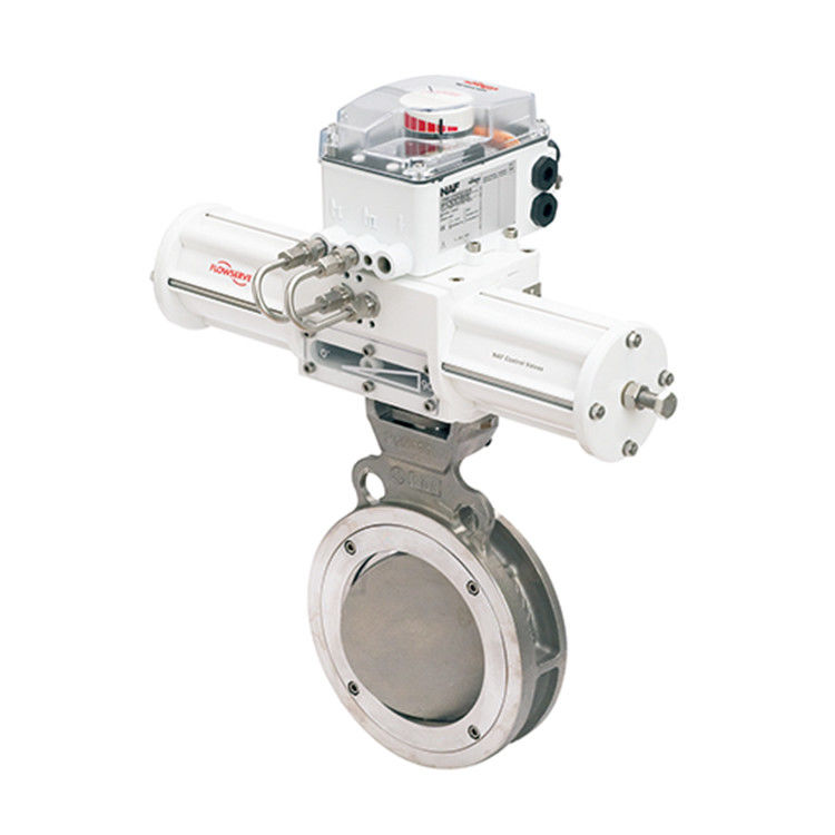 PN 10 - 40 Pressure Butterfly Control Valve With 3200MD Digital Positioner