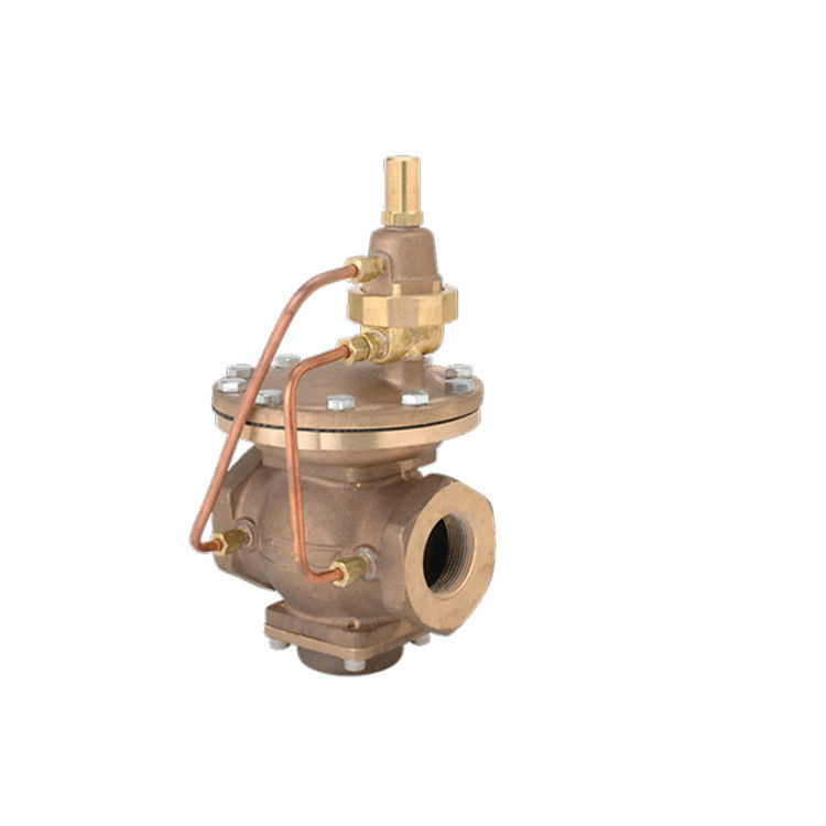 Threaded NPTF Connections KP Back Pressure Valve With DVC6200 Valve Positioner