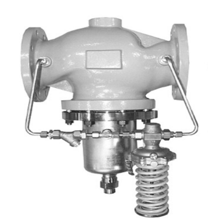 PN 25 Pressure Regulator Valve Electric Supply Pressure Control DIN Version 2333