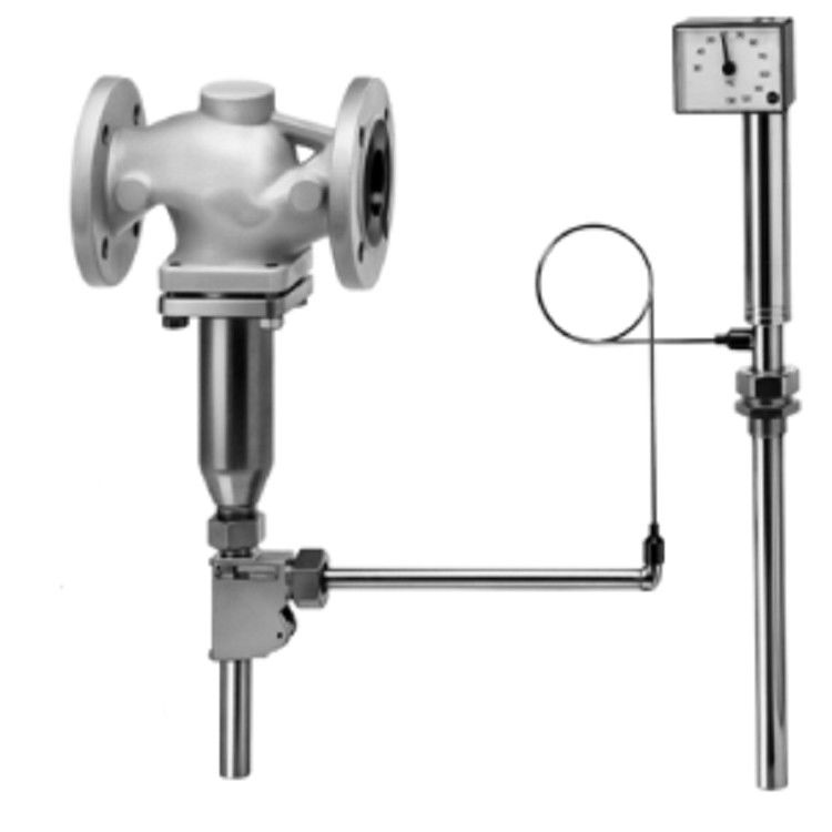 High Precision Water Temperature Regulator With DN 15 - DN 150 Valve Size