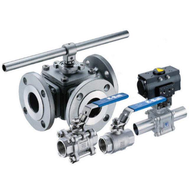 Zero Leakage ASME API 598 SS316 Floating Ball Valve
