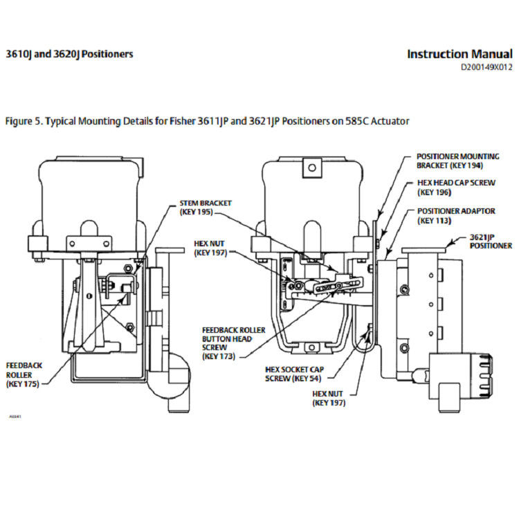 Fisher Positioner 3620J 3620JP Smart Positioner And Fisher Valve Positioner