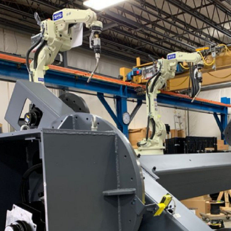 6 Aixs Industrial Robot FD-B6L Of ARC Welding Robot With DM350 Mig ...