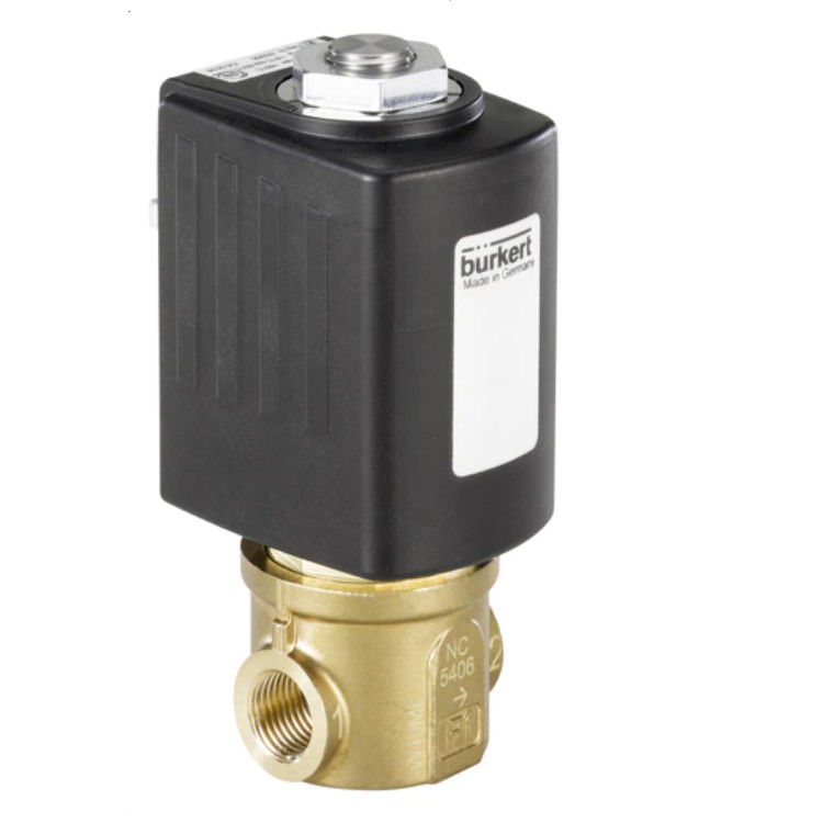 Burkert Type 5406 Piston Valve With 2/2 Way For ServoAssisted Used As