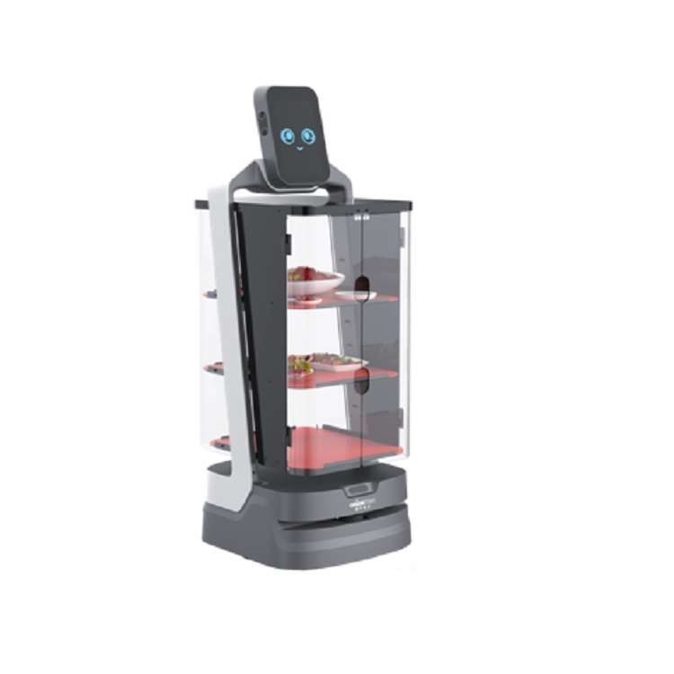 Robot Restaurant Service Zhaocaibao For Food Delivery As Food Delivery