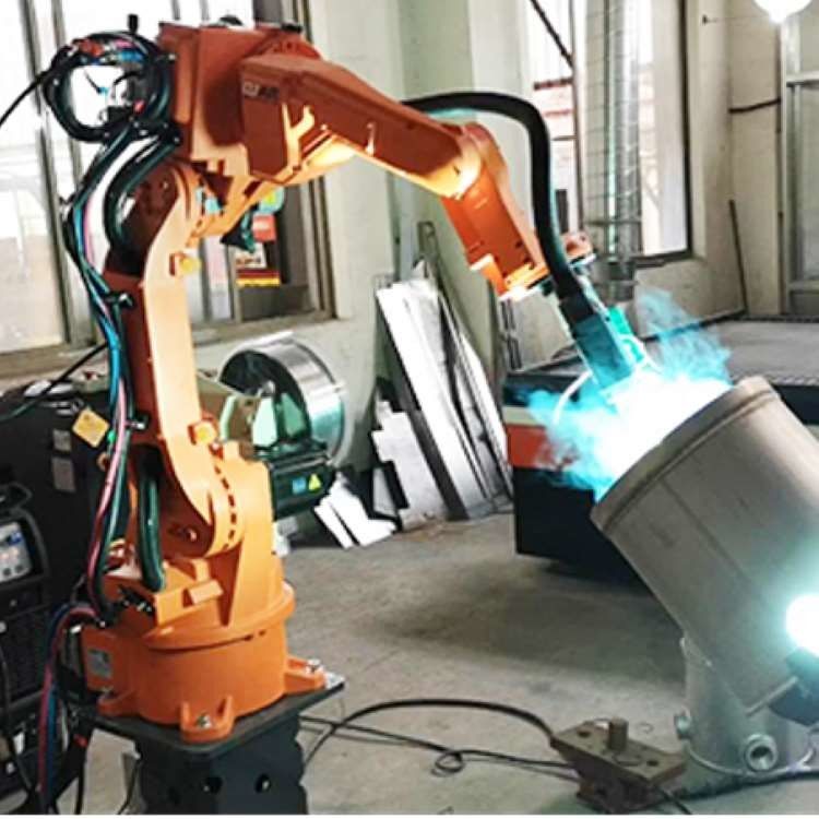 Welding Robotic Arm 6 Axis QJR6-3 China Robot With Mig Welders Welding ...