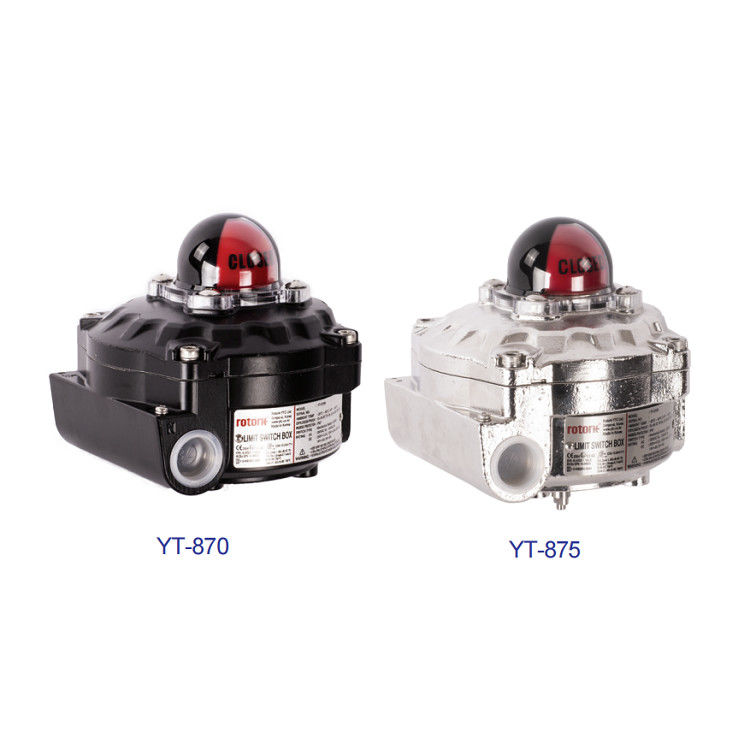 YT850M Steel Pneumatic Parts Limit Switch Box For Valve