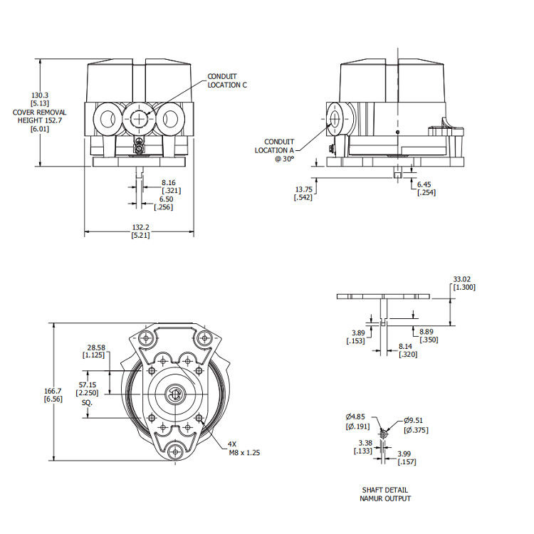 Fisher EZ Valve Limit Switch Westlock Rotary Position Monitors 2200 Series