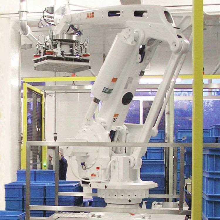 ABB Robotic Arm 6 Axis IRB 1600-10/1.45 With CNGBS Robot Gripper For ...