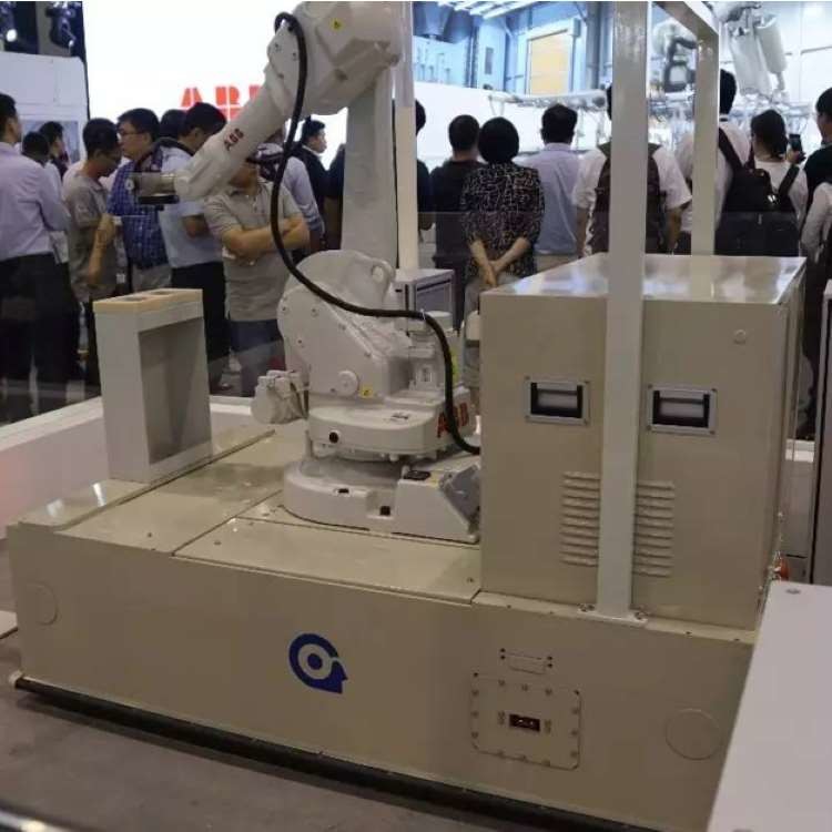 ABB Robotic Arm 6 Axis IRB 1600-10/1.45 With CNGBS Robot Gripper For ...