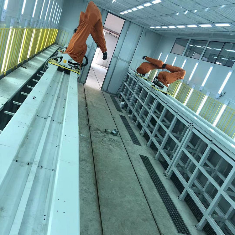 Robot Rails With 2500KG Payload And 3200MM Reach With ABB Robot And ...