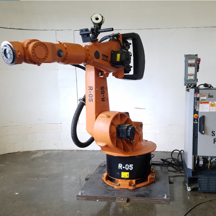 Kuka 6 Axis Handling Robotic Arm KR 240 R3330 With CNGBS Robot Guide ...