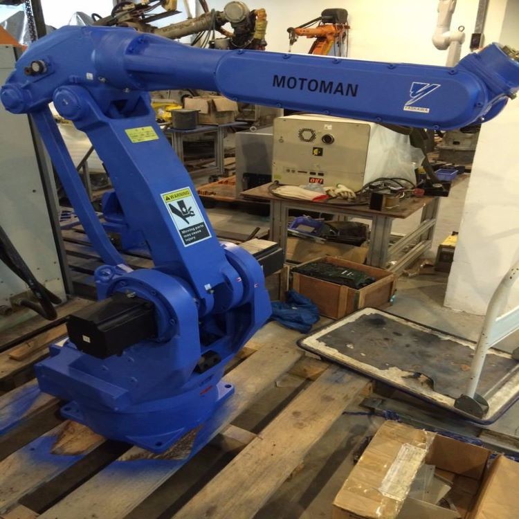 Handling Robotic Arm 6 Axis Yaskawa GP50 With CNGBS Robot Gripper For ...
