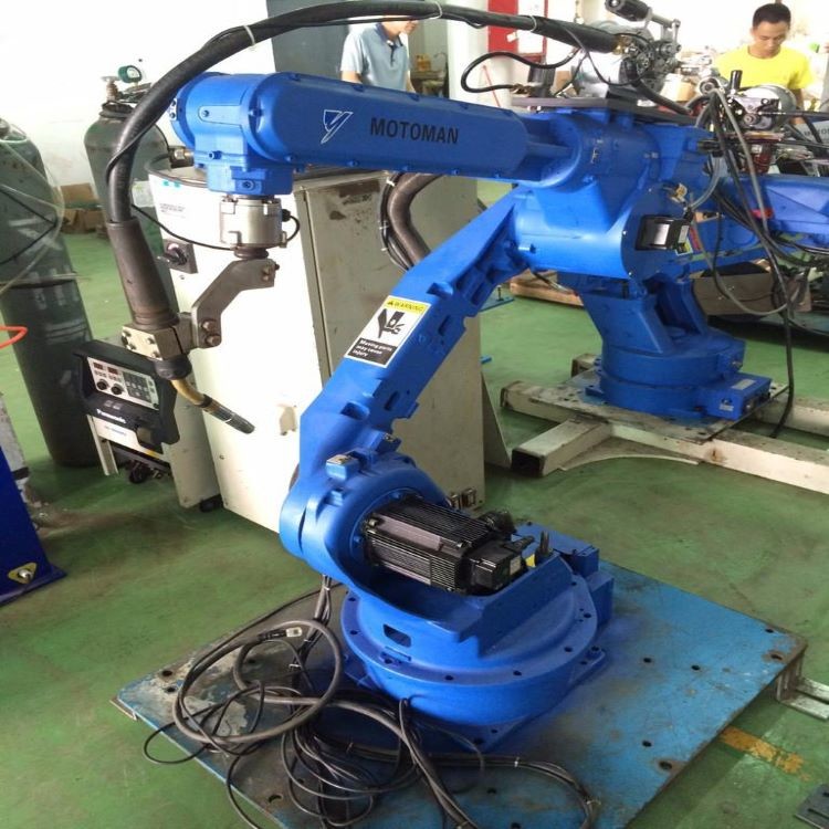 Yaskawa GP225 Handling Robotic Arm 6 Axis With CNGBS Robot Guide Rail ...