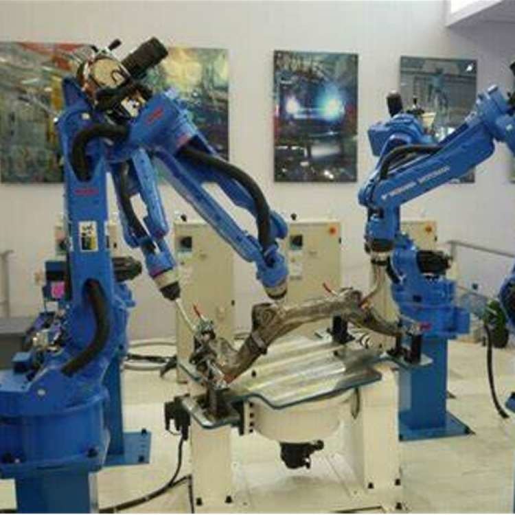 Industrial Robotic Arm 6 Axis Yaskawa GP35L With CNGBS Robot Gripper ...