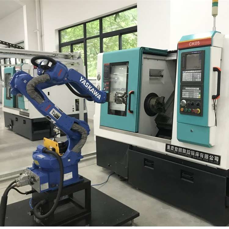 Industrial Robotic Arm 6 Axis Yaskawa GP35L With CNGBS Robot Gripper ...