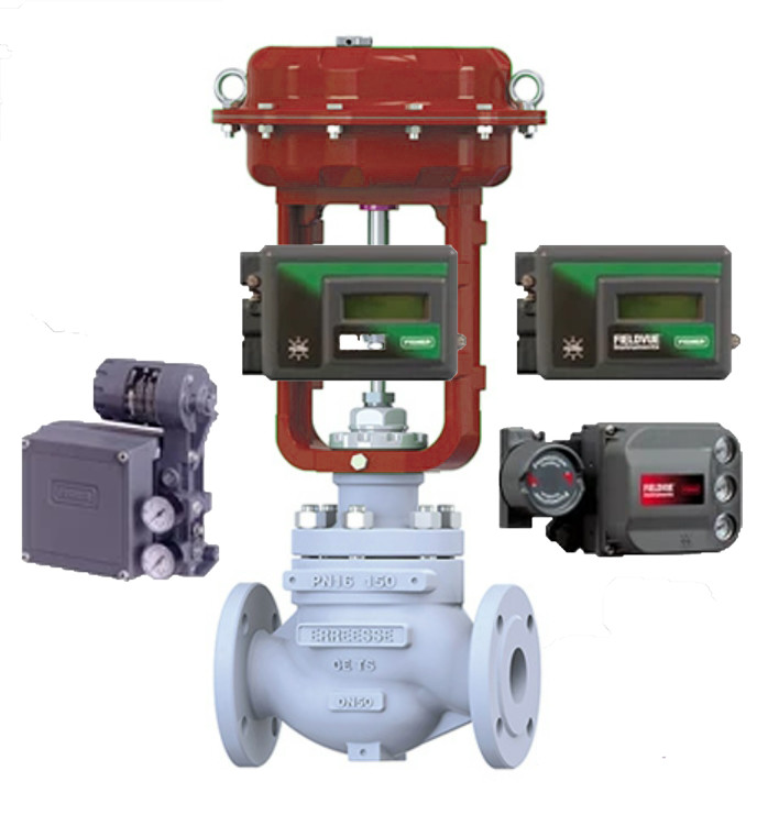 New and Original Grey FI-SHER 3582I Valve Positioner with Regulator for ...