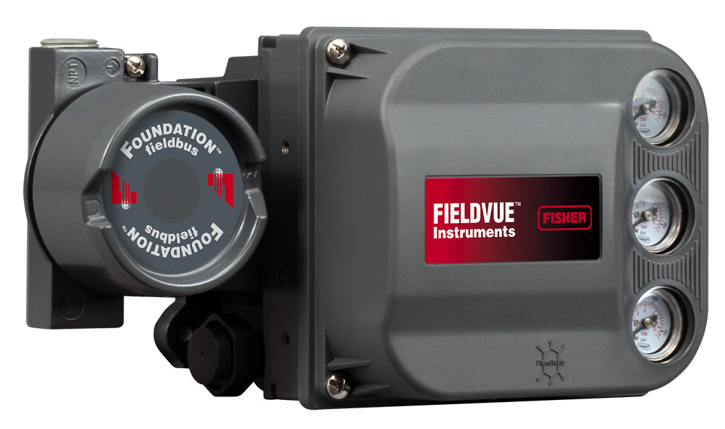 Control Valves With Fisher DVC6200 DVC2000 DVC6030 Valve Positioner ...