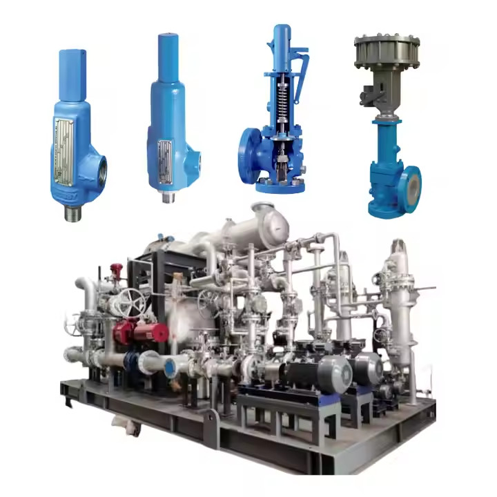 Crosby OMNITRIM Pressure Relief Valve and Crosby J Series H Series