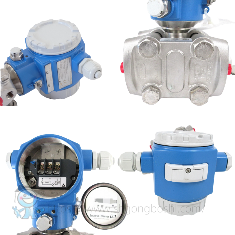 Pmd75 Sensor Industrial Flow Control Solution - Deltabar PMD75 Differential Pressure ...