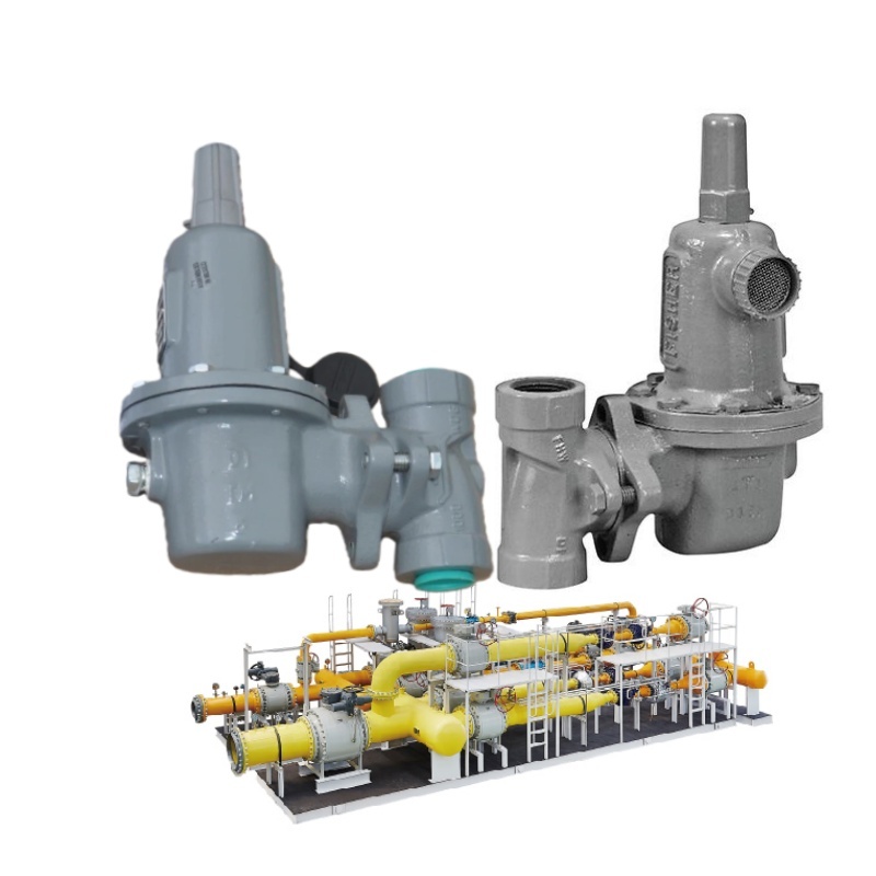 Fisher 627 Series Gas Pressure Regulator for Industrial Use