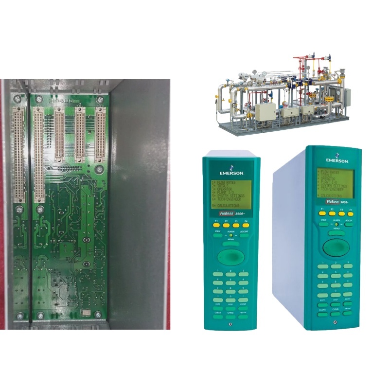 Flow Computer Floboss Emerson FloBoss S600+ Flow Computer for Precise Gas and Liquid Measurement