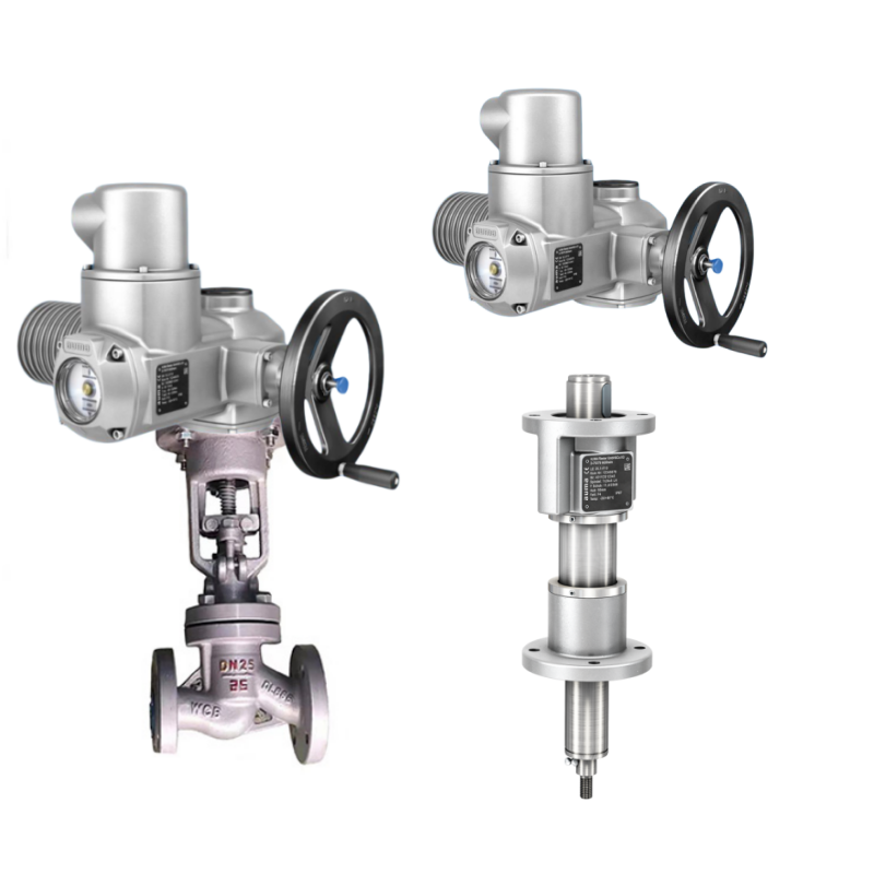 AUMA SA+LE Linear Electric Actuator – Globe Valve Automation