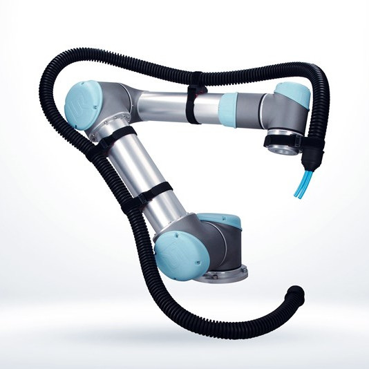 Quick Collaborative Robot Arm For Screw Driving Flexible Holder System