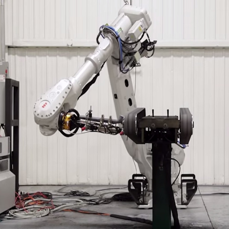 ABB IRB6700 6 Axis Industrial Robot Arm Assembly Polishing Picking ...