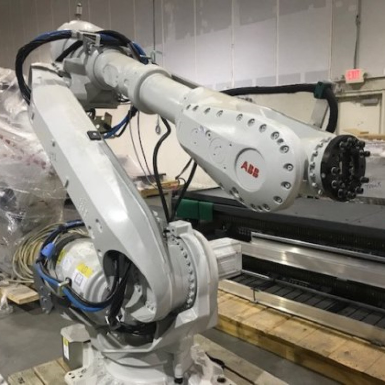 ABB Industrial Robot The 6 Axis Robot Arm Pick And Place Payload 155Kg ...
