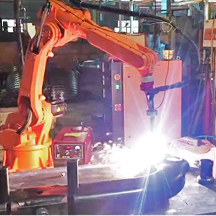 Welding Robotic Arm 6 Axis QJR6-3 China Robot With Mig Welders Welding ...